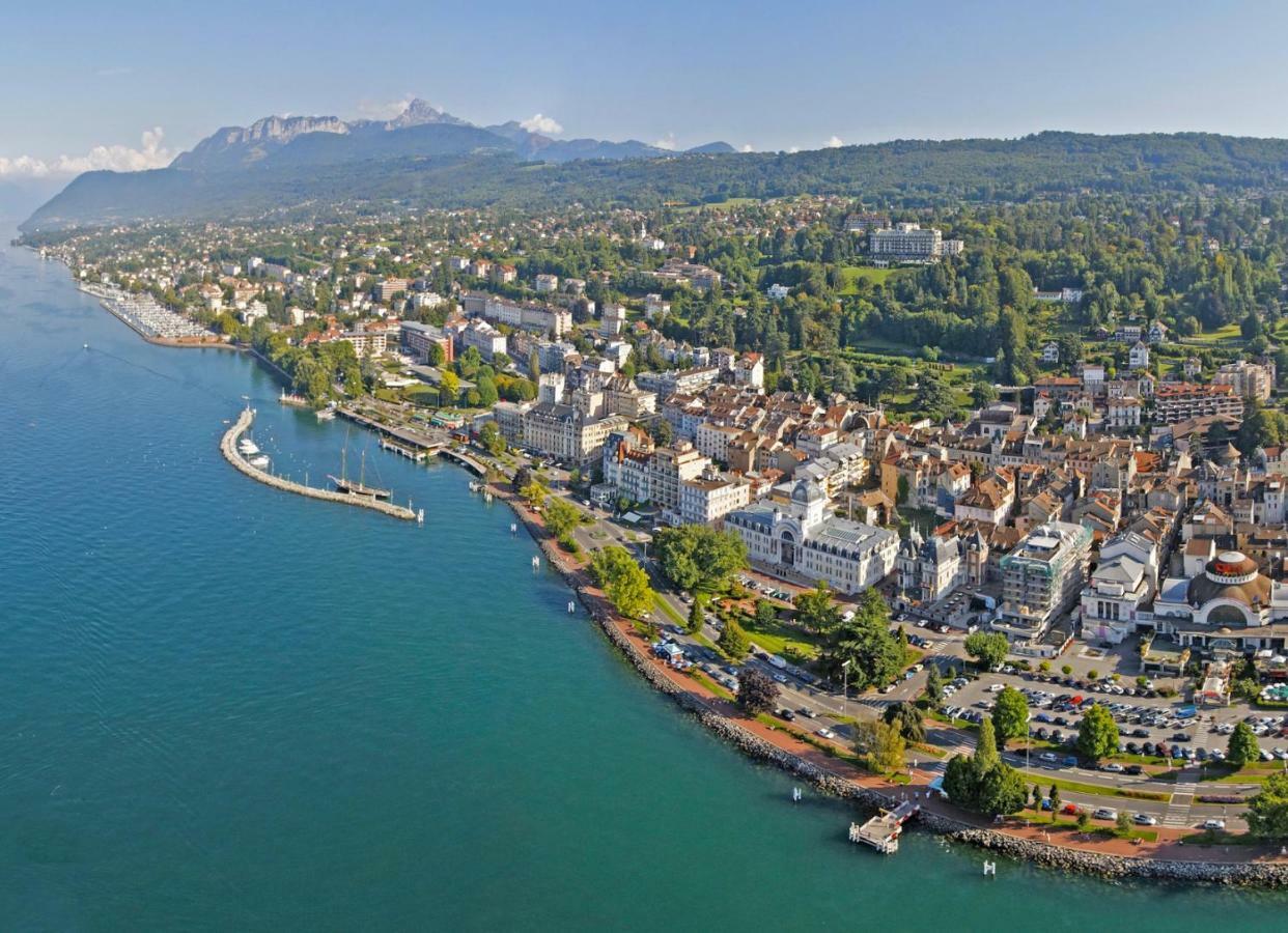 Au Rythme Du Lac Apartment Evian-les-Bains Exterior photo